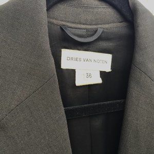 Dries Van Noten Blazer Dark Grey